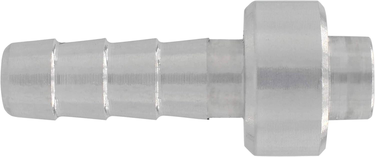 1/4" Aluminum Weld Barb Weldable Fitting Nipple .250" Hose, AN61704