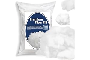 Bupete 2.6lb Pillow Stuffing, Pillow Filler, Stuffing for Pillows for Stuffed Animal Crafts, Polyfill, Poly Filling Stuffing, Polyester Fiberfill Stuffing, Cushions Stuffing