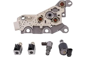 Seaforie 4T40E 4T45E Transmission Control Solenoid Valve Kit Compatible with Pontiac Sunfire G5 G6 Chevy Malibu Cavalier Cobalt HHR Saturn L300 2003-2010
