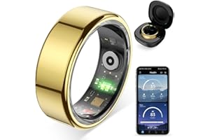 COLMI R02 smart Ring, a smart Ring for Women and Men, with a Charging case, Supports Heart Rate, Blood Oxygen, Sleep Health Monitoring, and Sports Tracking Ring, No Subscription Fee. (Gold, 8#)4.0 out of 5 stars 228$55.98