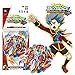 Takara Tomy Beyblade Burst Starter B-120 Buster Xcalibur 1'.Sw Beyblades Set with B-70 Bey Sword Launcher Blue