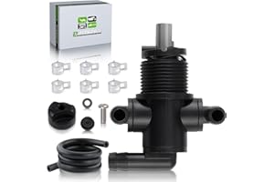 partszen 7052161 3-Way Petcock Tank Shut-Off Valve Switch with Fuel line for Polaris ATV Sportsman 335 325 330 400 500 600 70