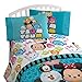 Disney Tsum Tsum Teal 'Stacks' 4 Piece Twin Bed In A Bag