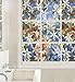 Home Decorators Collection Clematis Stained Glass Window Film, 36H x 24
