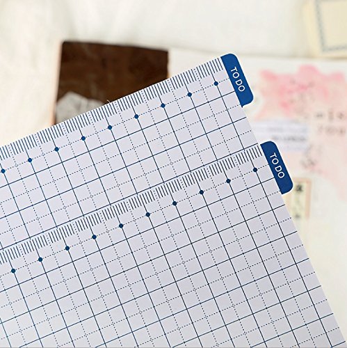 Pencil Board Bookmark Ruler Shitajiki for Traveler's Notebook A5 Size, Gray, Sold by Chris.W (5.82 x 8 Inch) - Thumbnail 4