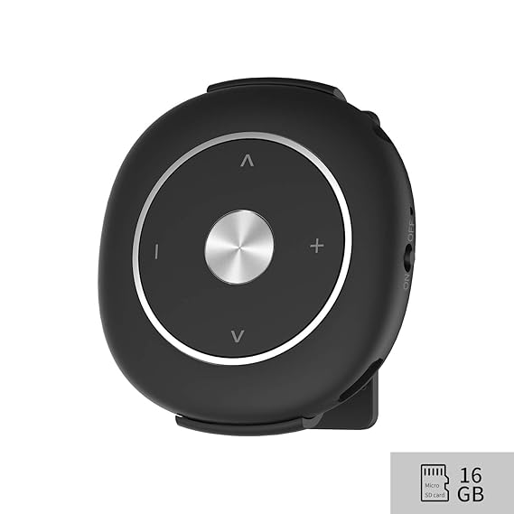 MP3 Player Sport mit Clip, Tragbarer Devices Verlustfreier Audio Sound Digital Musikplayer zum Laufen und Joggen, Unterstützt