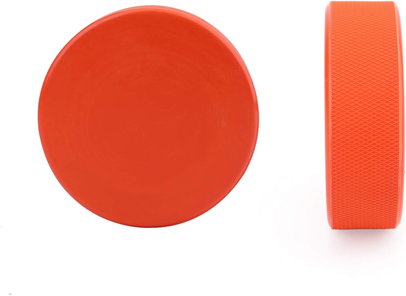 Faswin 9 Pack Ice Hockey Pucks, Training Hockey Pucks, Official Regulation, Orange : Sports & Outdoors