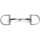 Zenuma D-Ring High Port Harmony Roller Sweet Iron Snaffle Bit