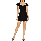 Forever 21 Womens Sweetheart Cap-Sleeve Mini Dress