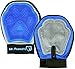 Mr. Peanut's Grooming Glove Brush for Either Hand - Deshedding Aid - Pet Hair Remover Mitt - for Long and Short Hair Grooming of Dogs, Horses, Bunnies and Some Agreeable Cats - Pet Massage