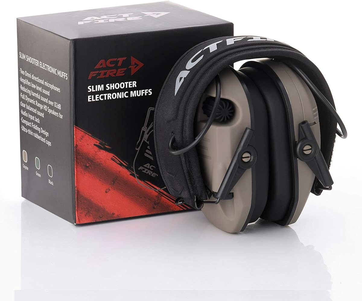 Shooting Earmuffs, Electronic Shooting Hearing Ear Protection for Gun Range: Electronics