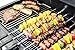 Blackstone 3-in-1 Kabob Charcoal Grill - Barbecue - Smoker - With Automatic Rotisserie - 11 custom heavy-duty skewers included