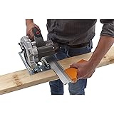 Bora QuickCut Circular Saw Guide with Rail & Angle Assist; All-In-One Woodworking Tool, 530416