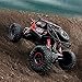 Geekper Electric RC Car Offroad Remote Control RTR Buggy Monster Truck 1: 16 4WD 2.4Ghz High Speed with 1 Rechargeable Battery Red