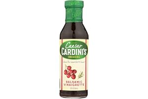 CARDINI'S Cardini Dressing, Balsamic Vinaigrette, 12 Ounce (Pack of 6)