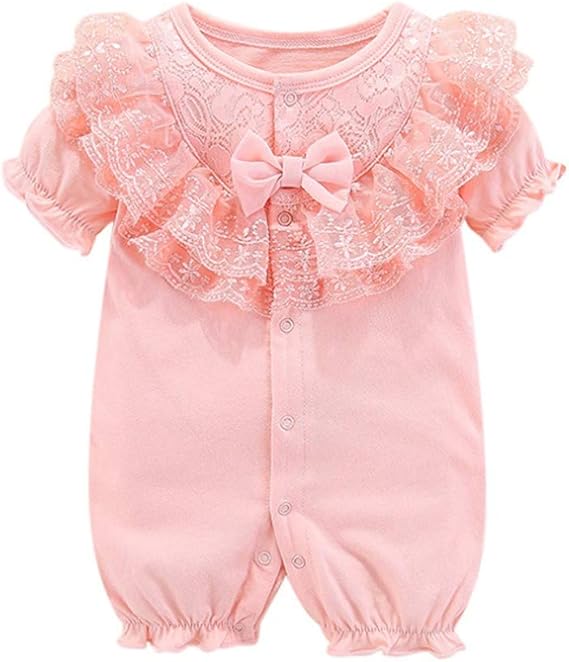 Amazon Co Jp 韓国子供服 ベビー ロンパース カバーオール スウェット 通園 幼稚園 新生児用 ピンク 50 服 ファッション小物