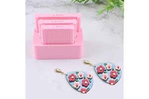 URROMA Mini Polymer Clay Bead Maker（1&1.5&2mm）, Clay Beads Roller Bead Shaping Tool Clay Molds for Jewelry Making DIY Bracele