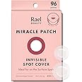 Rael Pimple Patches, Miracle Invisible Spot Cover - Hydrocolloid Acne Patch, Treatment for Breakouts, Absorbs Zits & Blemish, Korean Skin Care, 2 Sizes (96 Count)