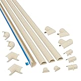 D-Line 13.12ft Cord Hider Kit, Patented Cable