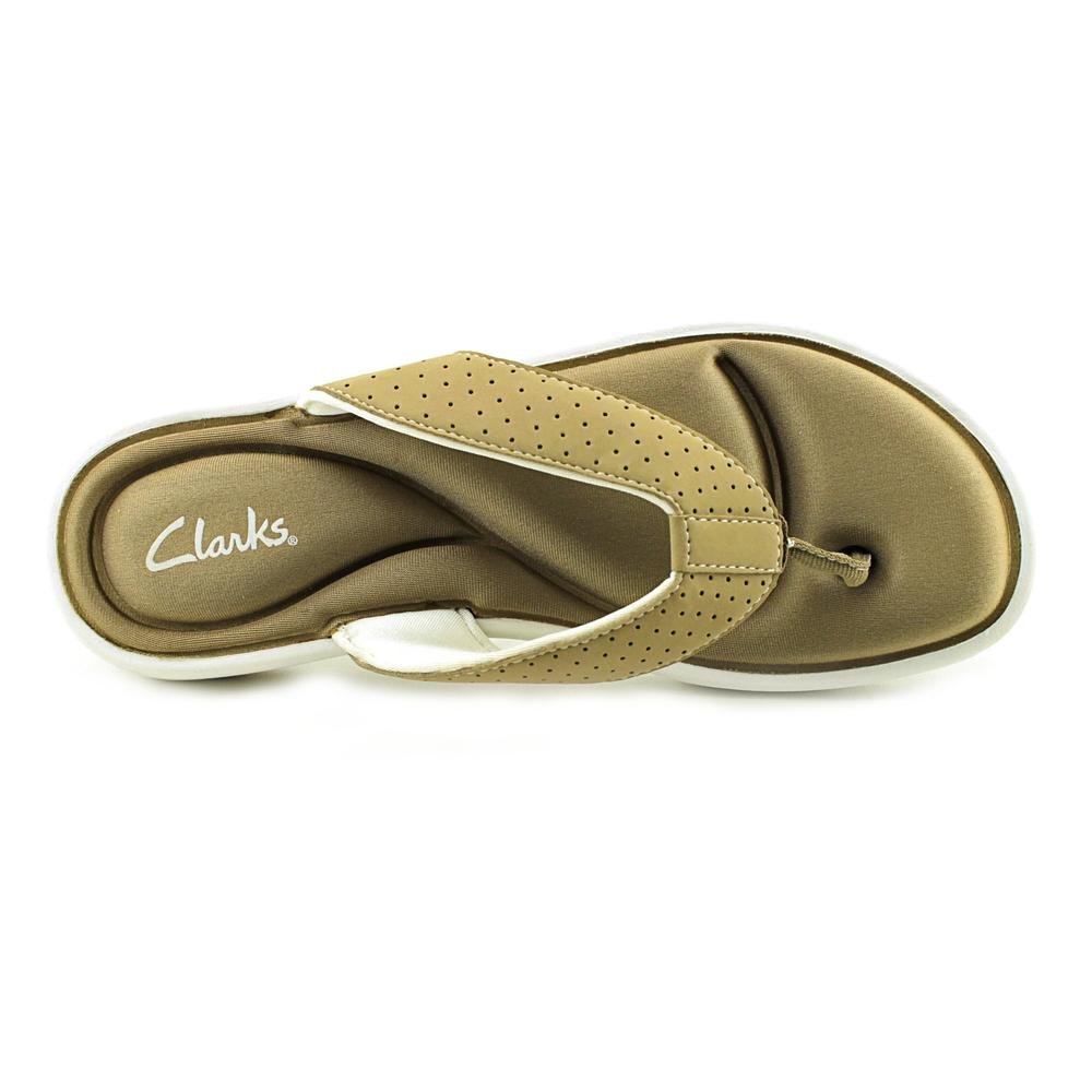 clarks olina blossom flip flops