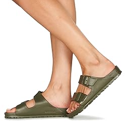 Birkenstock Women's Sandals, Kaki, 5.5