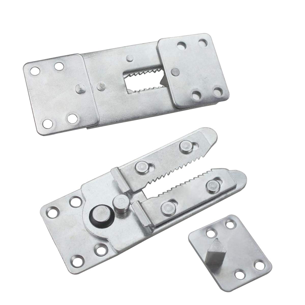 JJDD Carkio Sectional Couch Connector, 2 X Metal Sofa Snap Style Sectional Couch Connector