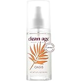 Clean Age - Aluminum Free Deodorant & Body Spray for Whole Body - Oasis 4oz - Clean Deodorant and Body Spray for Teen Boys and Girls - With AHA Fights Body Acne-Formula Specific Body Spray for Teens