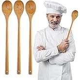 itechpanda 3 Pcs Chili Cook Off Wooden Spoon Golden Award Trophy Spoon Prizes Wooden Laser Engraved Wooden Spoon Spoon Chili Contest Serving Spoon Gift for 1st 2nd 3rd Cooking Competition Award