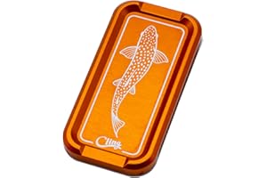 Cling Fishing Products Mag Grab Doublestack – Lightweight Aluminum Fly Organizer with Rare Earth Magnet for Anglers