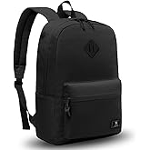 VX VONXURY Lightweight Backpack for Men Women,Simple Causal Bookbag for School Travel Work