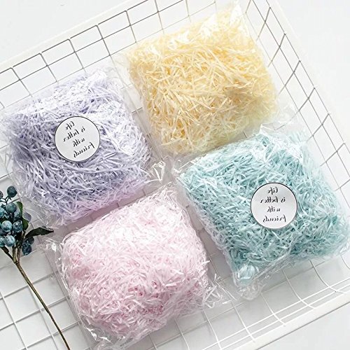 9 Pack Raffia Shredded Paper for Gift Wrapping Basket Gift Box Filling