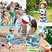 Pool Toys Underwater Swimming Diving for Kids Summer，Foam Water Guns 4Pcs, Dive Rings 4Pcs, Torpedo Bandits 4Pcs , 21 Inch Inflatable Beach Ball 1Pcs with Waterproof Bag, 14 Packs，Ages 3 up