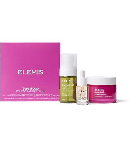 Amazon.com: ELEMIS Superfood Gift Collection Kit, Mist, Facial Oil