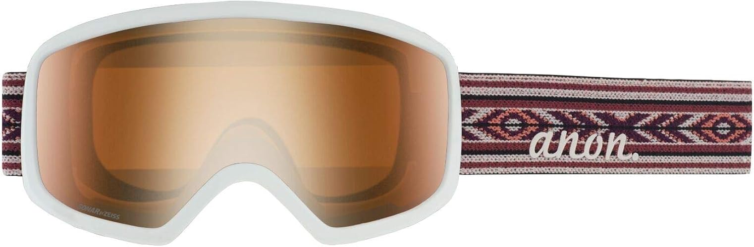 Download Amazon Com Anon Women S Deringer Goggle With Mfi Mask Bohemian Frame Sonar Bronze Lens Spare Lens Amber Sports Outdoors PSD Mockup Templates
