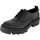 Karl Lagerfeld Men's White Label Plain Toe Derby Oxford