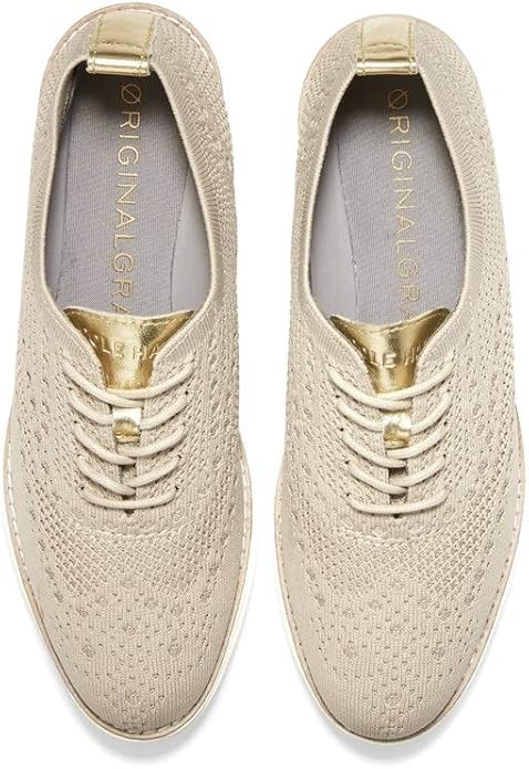 Cole Haan 可汗 Original grand 布洛克风格 男式针织牛津鞋 2.9折.87 海淘转运到手约¥382