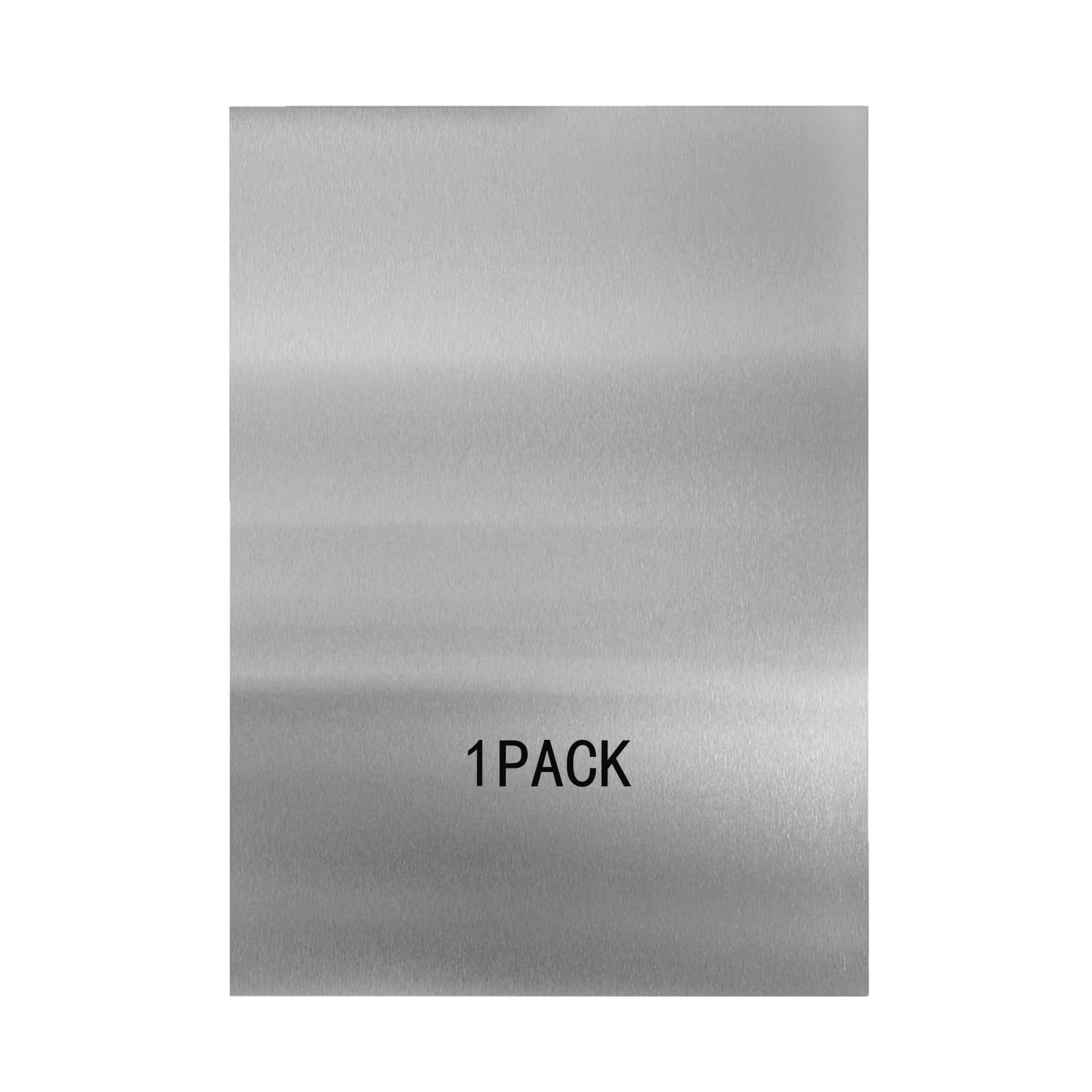 Photo 1 of 430 Stainless Steel Metal Plates, 6" x 12" x 0.02" Inch, Suitable for Magnetic Installation Plate Walls, Suitable for Metal Plates in processes, Kitchens, and Offices (1)