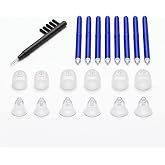 Audien Maintenance Kit for Atom X &amp; Pro 2 - Hearing Aid Wax Guards, Domes | Complete daily care set for Audien Atom X and Atom Pro 2, with wax guards, ear domes, case and cleaning tools.