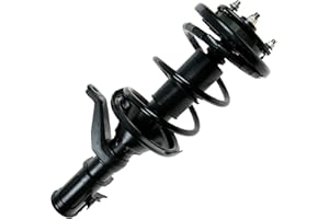 TRQ Front Left Complete Strut & Coil Spring Assembly Drivers Side Compatible with 2002-2005 Honda Civic