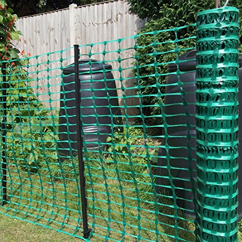 True Products B1001F Free Delivery Plastic Mesh Barrier Safety Fence