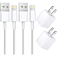 [Apple MFi Certified] iPhone Fast Charger, Stuffcool 2 Pack 3FT Lightning to USB Quick Charging Data Sync Transfer Cord…