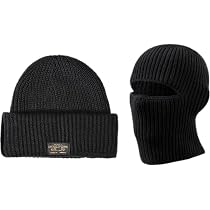 2-in-1 Skull Cap Balaclava & Beanie - Winter Ski Mask For Men & Women