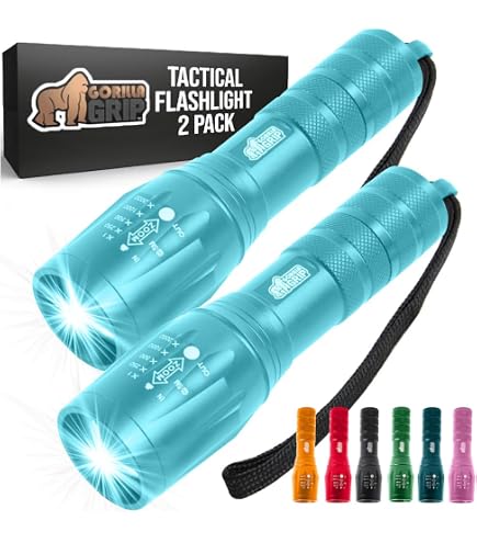 Rechargeable Zoom LED Flashlight – Super Bright Tactical Torch For Camping & Outdoor
