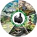 Winkeyes 160GPH Fountain Pump with 48” Lift, 8W Small Submersible Fountain Water Pump for Outdoor Indoor Tabletop Water Fountain, Aquarium, Fish Tank, Hydroponic, Pond, 6ft Power Cord, 2 Nozzles 