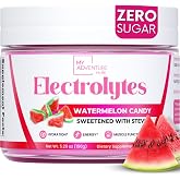 Electrolytes Powder &ndash; Watermelon Sugar Free Hydration Drink Mix 30 Servings | Refreshing Flavor Makes Water Easy to Drink &ndash; Daily Water Enhancer for Everyday Life, Sports, Exercise, Travel &amp; Outdoors
