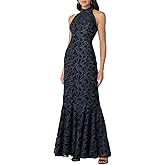 Shoshanna Womens Midnight Velvet Lace Marcia Dress
