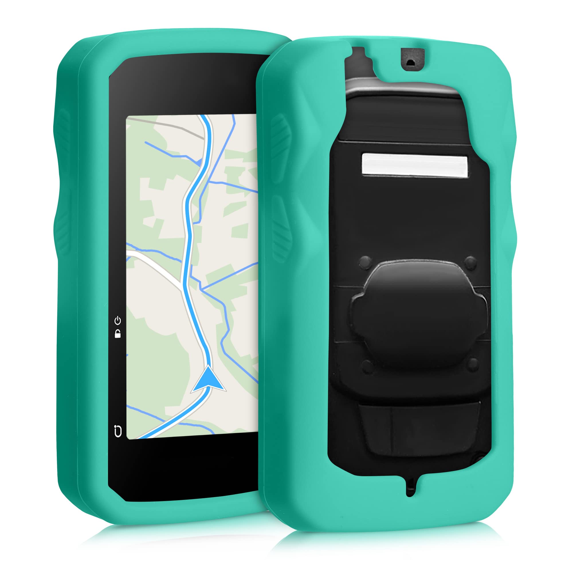 kwmobile Case Compatible with Bryton Rider 750 - Case Soft Silicone Bike GPS Protective Cover