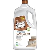Quick Shine Hardwood Floor Luster 64 oz, Natural Looking Shine | Plant Derived Carnauba Polish, Renew &amp; Protect, Streak &amp; Haze Free, Non-slip, pH Neutral, No PFAS, EPA Safer Choice