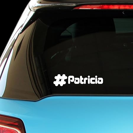 Amazon パトリシア オス名前車ラップトップ壁ステッカー 外装 エアロパーツ 車 バイク