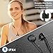 Bluetooth Headphones, Wireless Headphones Bluetooth V4.1 Earbuds with Mic Stereo Earphones Noise Cancelling Sweatproof Sports Headset for iPhone X 8 7 Plus Samsung Galaxy S9 and Android Phones (black)